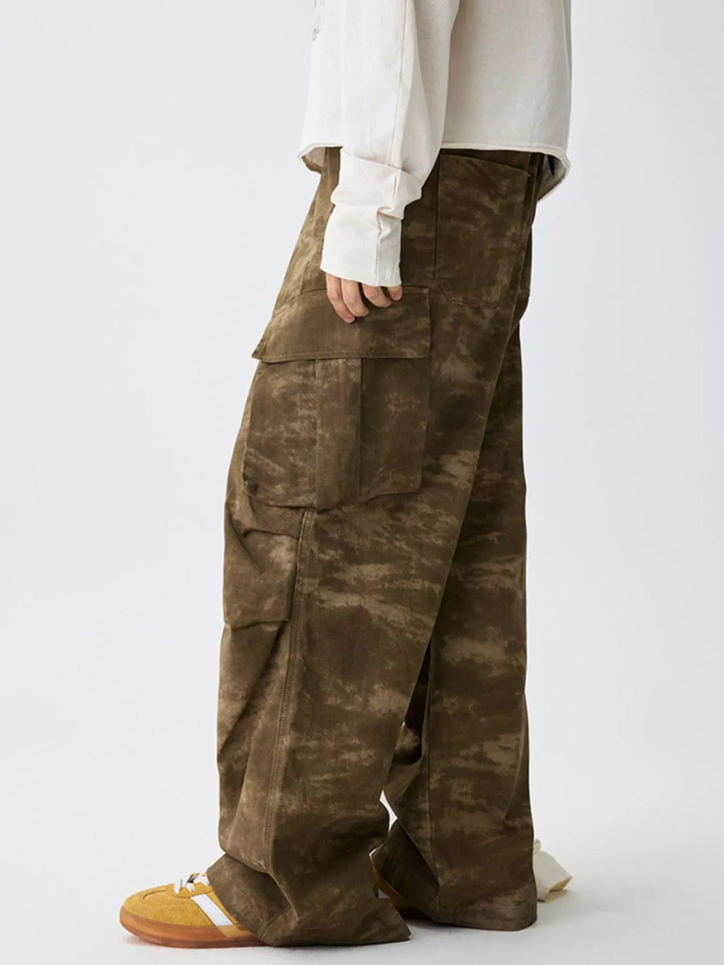 Men's Camouflage Print Cargo Pants
