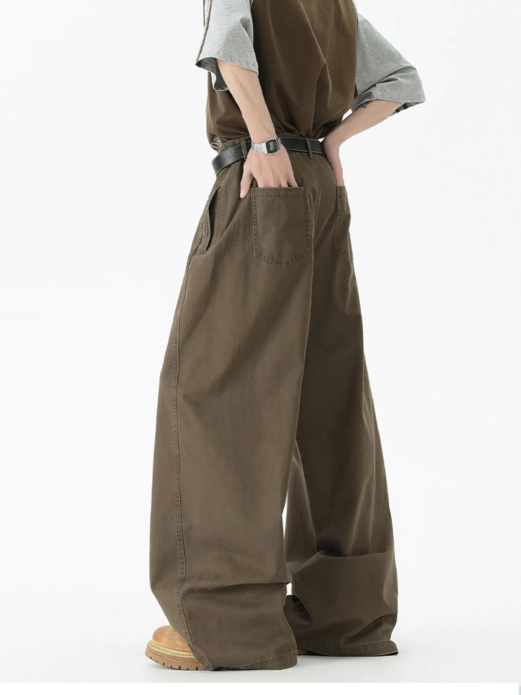 Men's Wide Leg Jeans