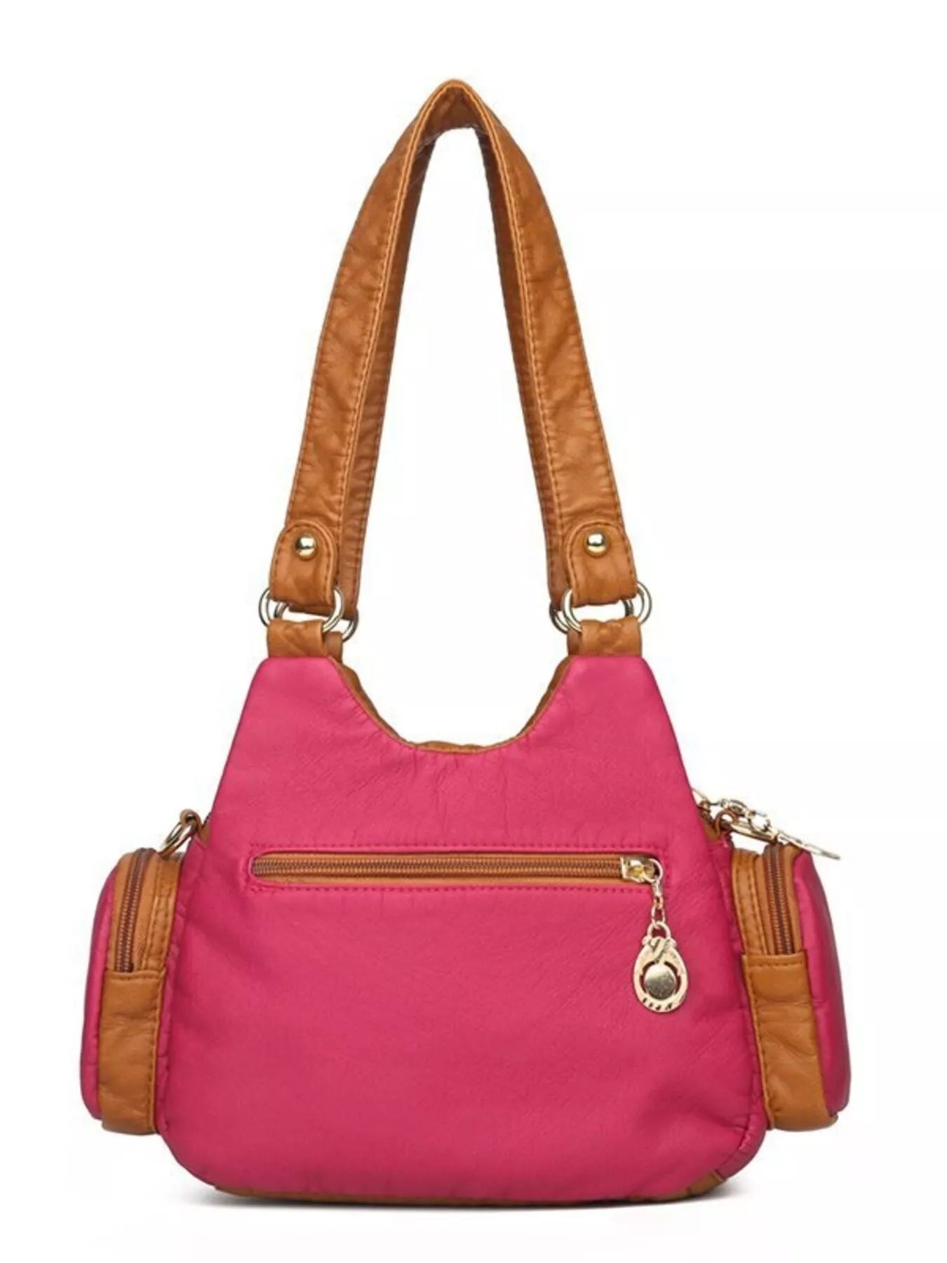 Rivet Decor Multifunctional Crossbody Bag