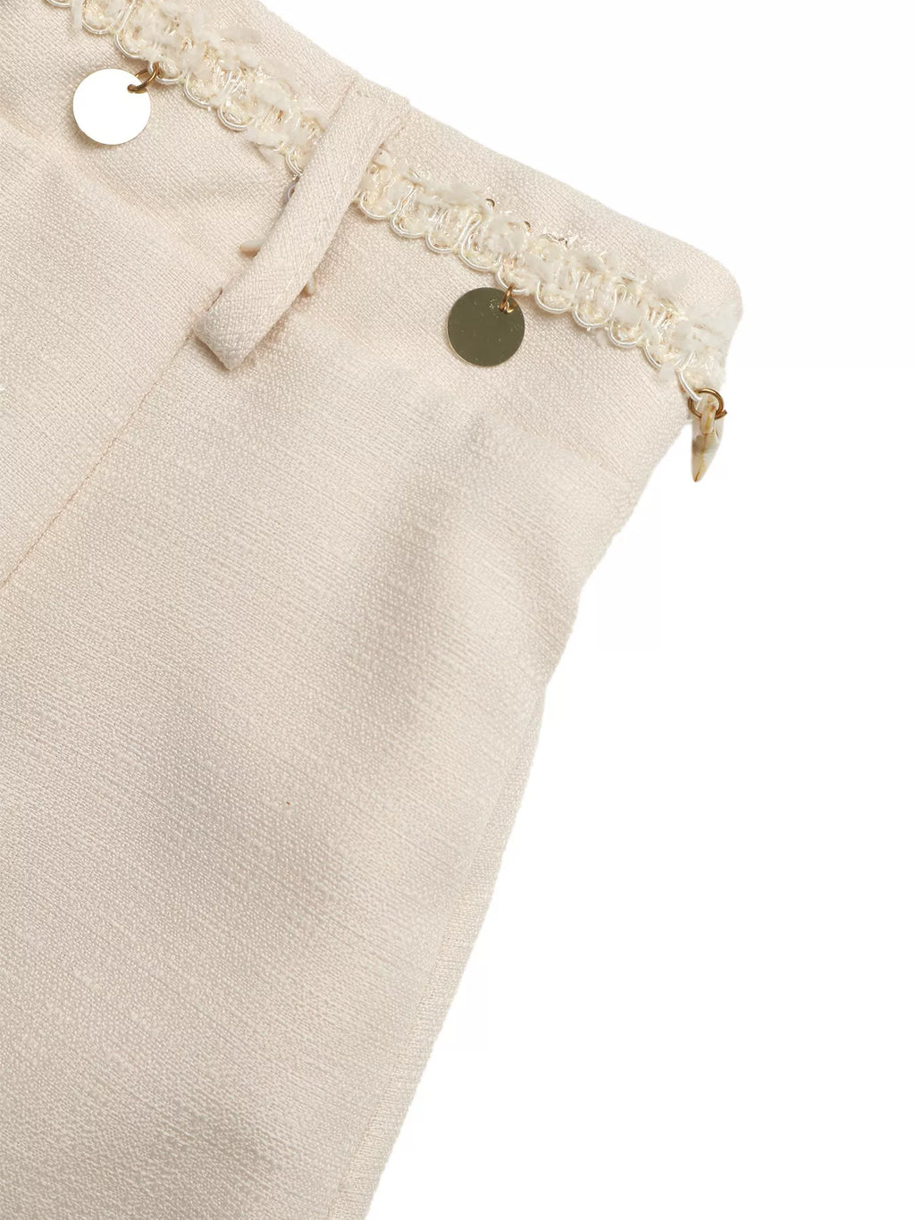 Embellished Sleeveless Top & Shorts Set