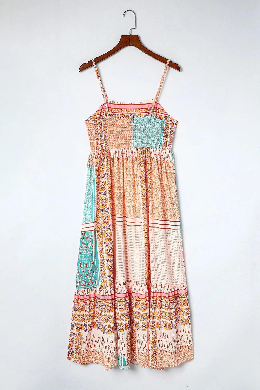 Printed Square Neck Cami Dress