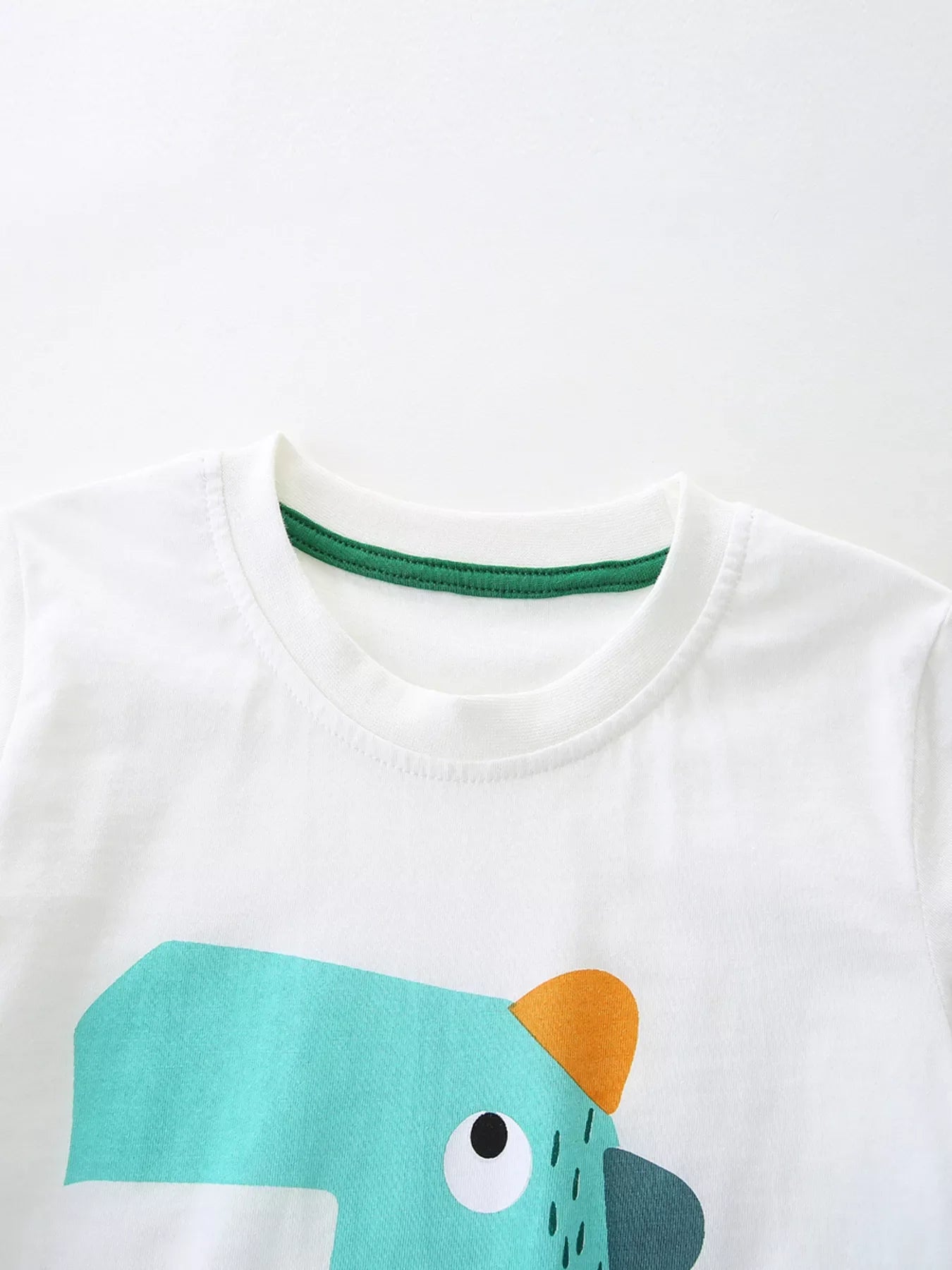 Children's Cartoon Graphic Short Sleeve T-Shirt