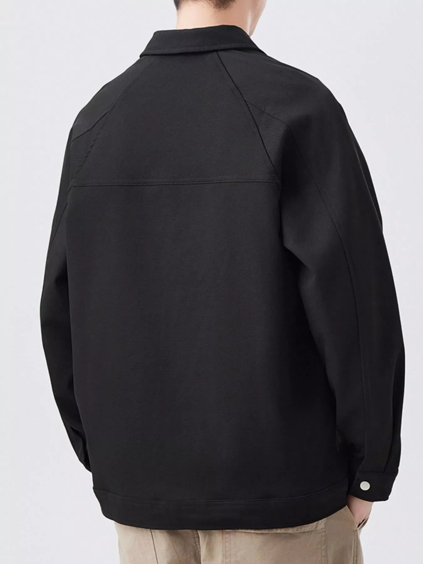 Men's Plus Size Button Up Long Sleeve Shirt