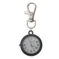 balacoo Clip On Pocket Watch - Nurses Watches for Women Portable Badge Watch Unisex Digital Watch Hanging Clip Watch for Nurses Doctors (Black)