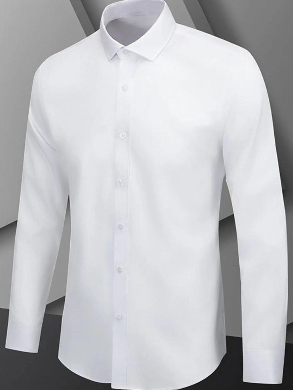 Men's Full Size Button Up Long Sleeve Shirt Plus Size