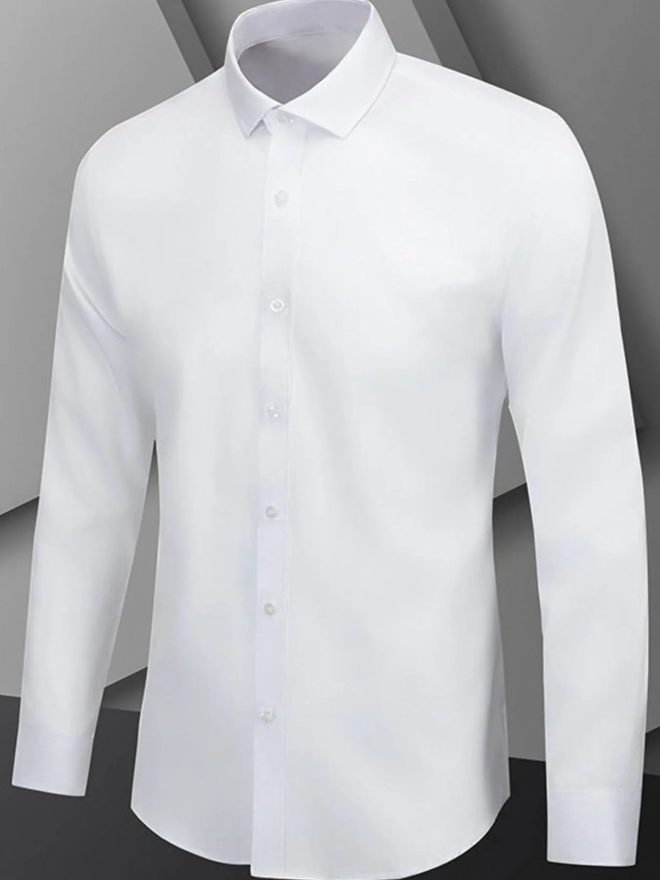 Men's Full Size Button Up Long Sleeve Shirt Plus Size