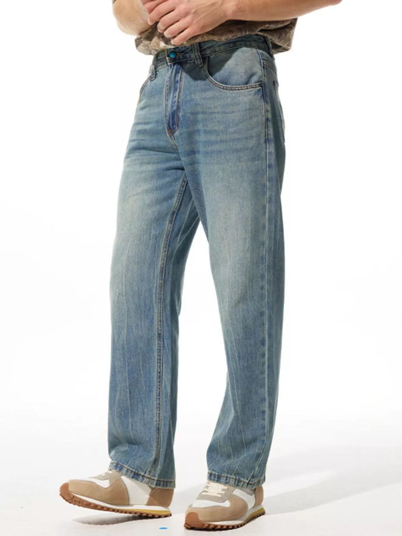 Men's Relaxed Fit Vintage Wash Pants