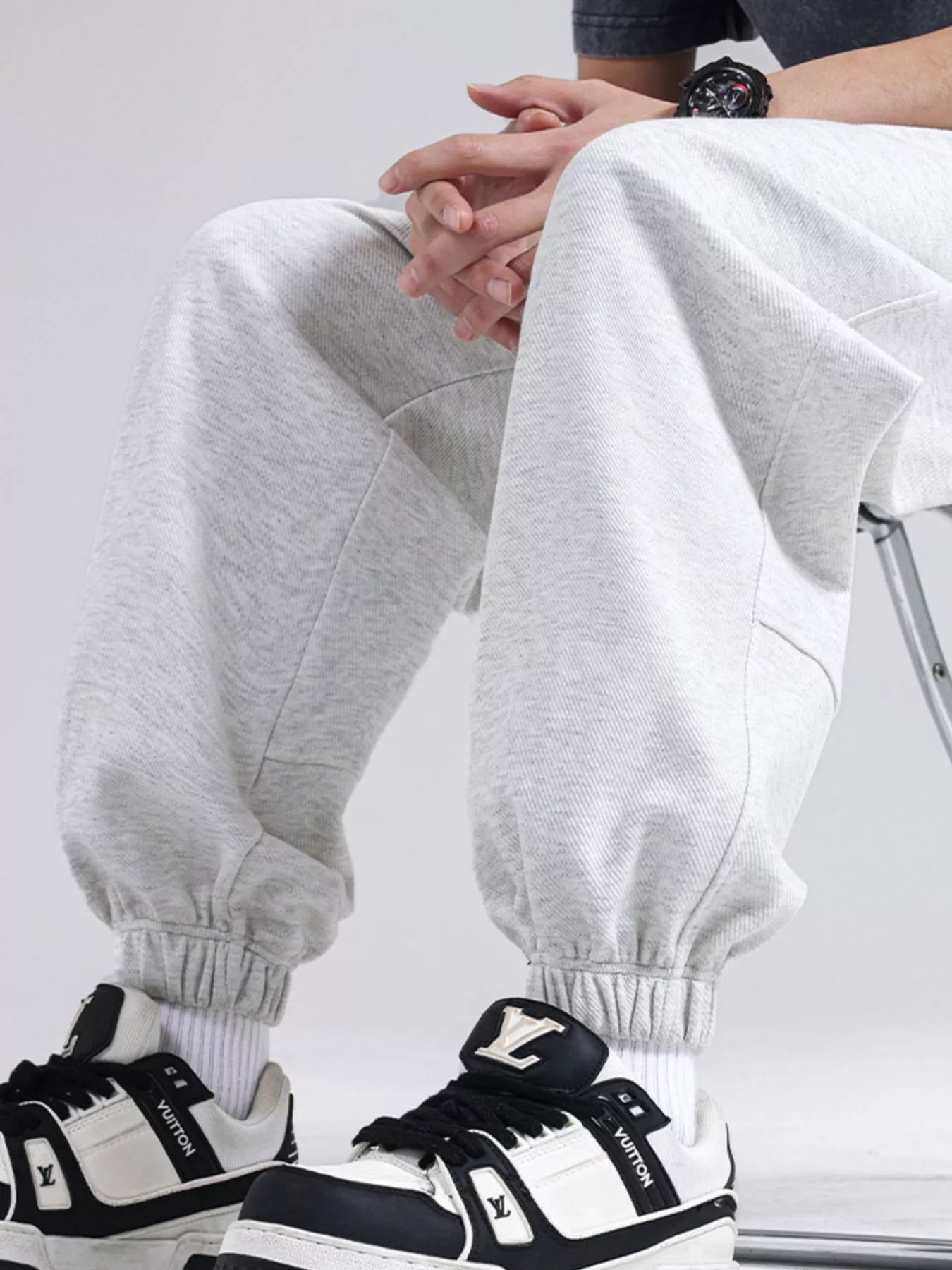 Men's Plus Size Casual Loose Fit Sweatpants