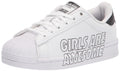 adidas Originals Superstar Sneaker White/White/Black (Girls are Awesome) 10.5 US Unisex Little Kid