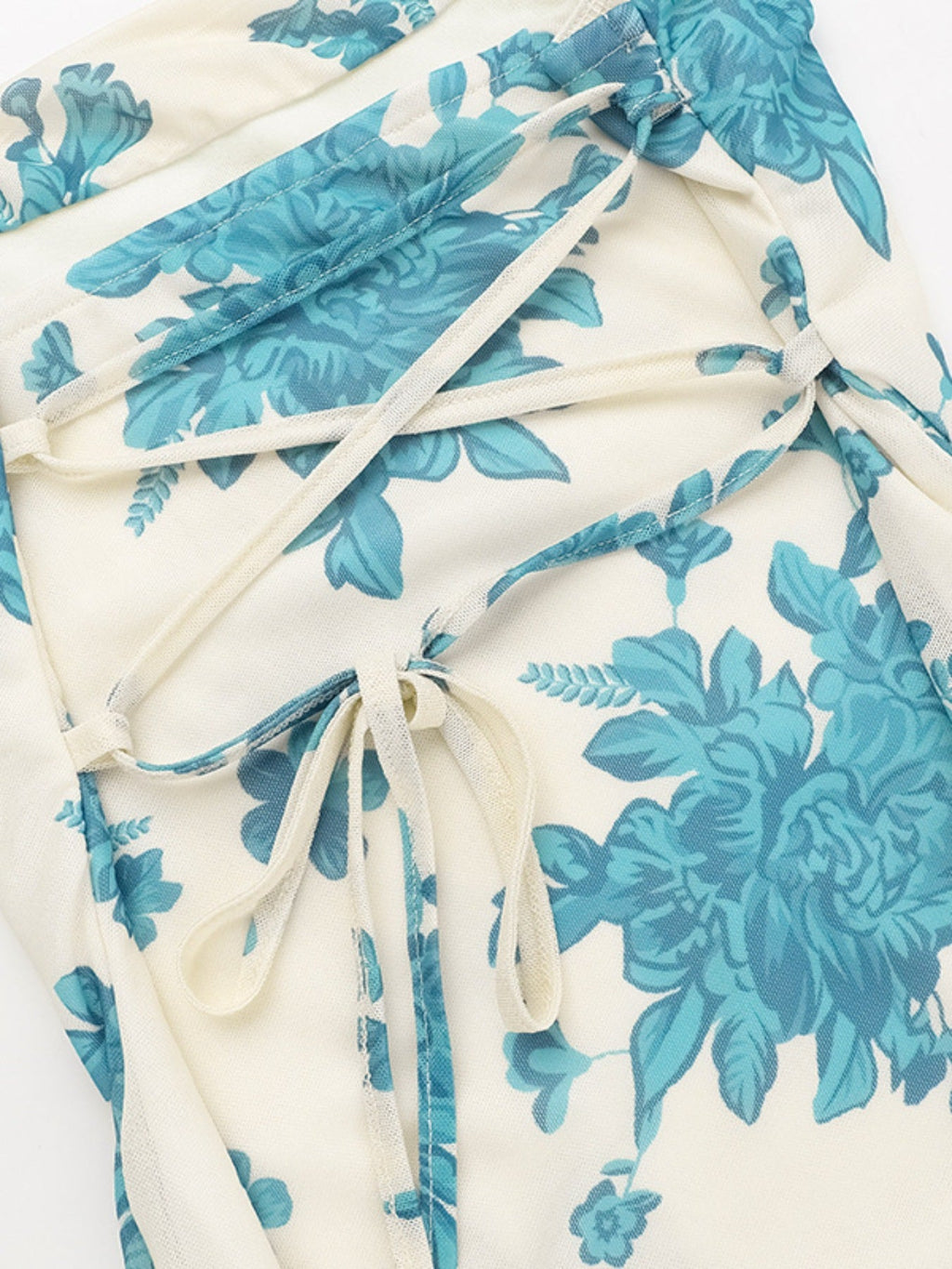 Floral Print Bodycon Mini Dress