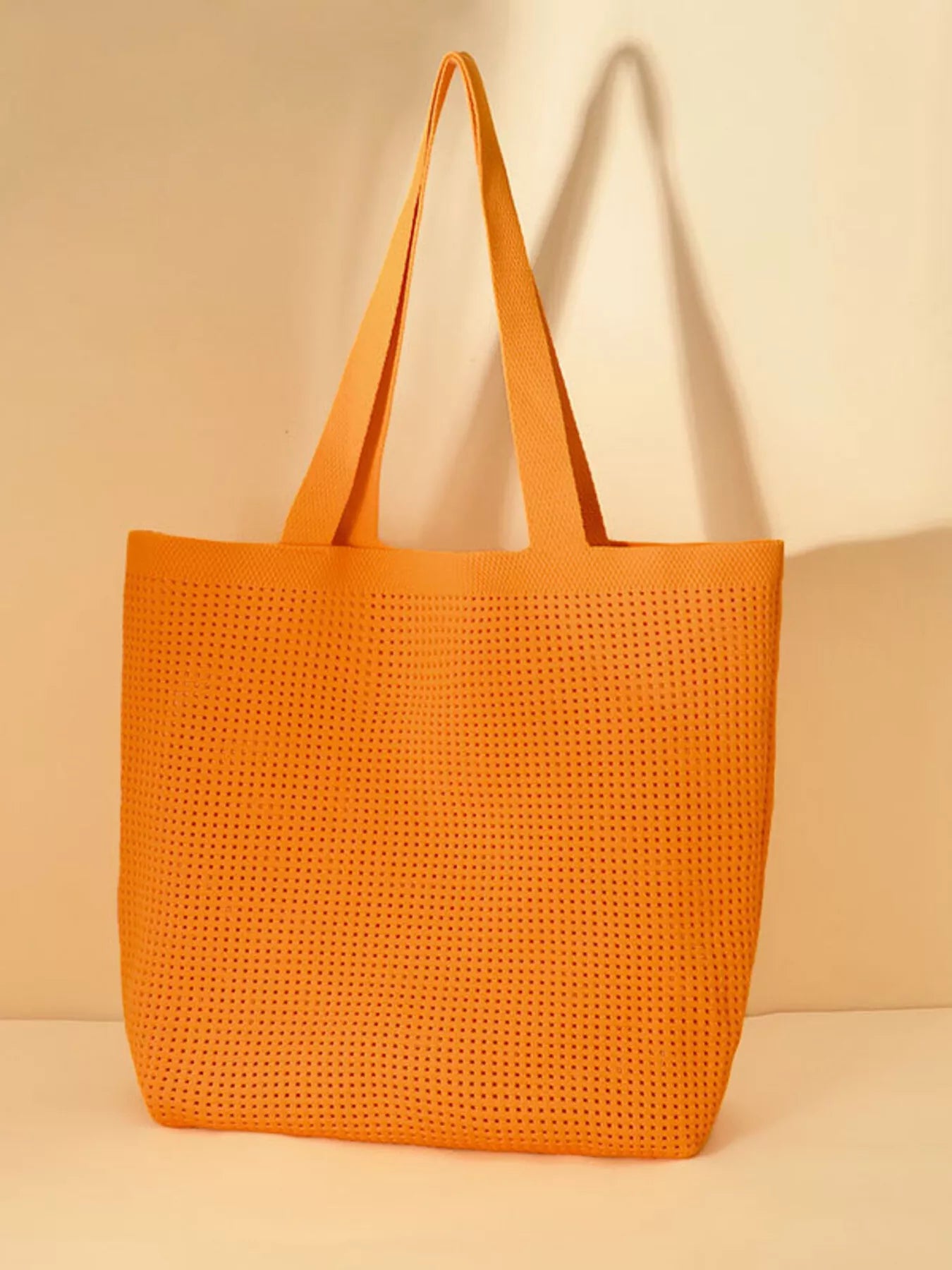 Lightweight Woven Shoulder Bag