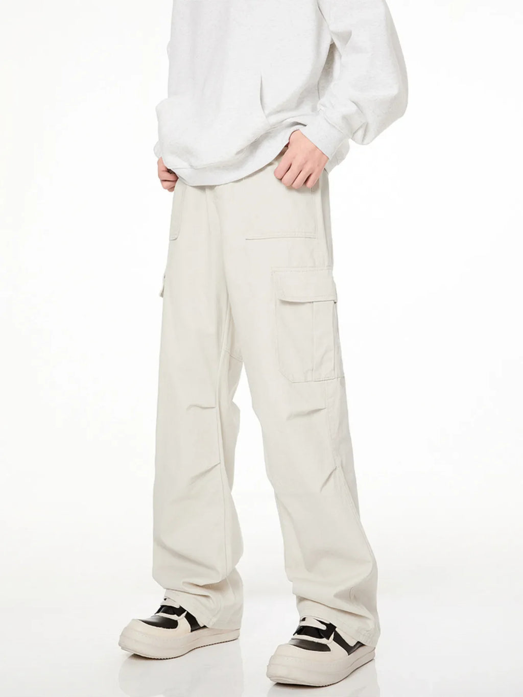 Men's Full Size Loose Fit Cargo Pants Plus Size
