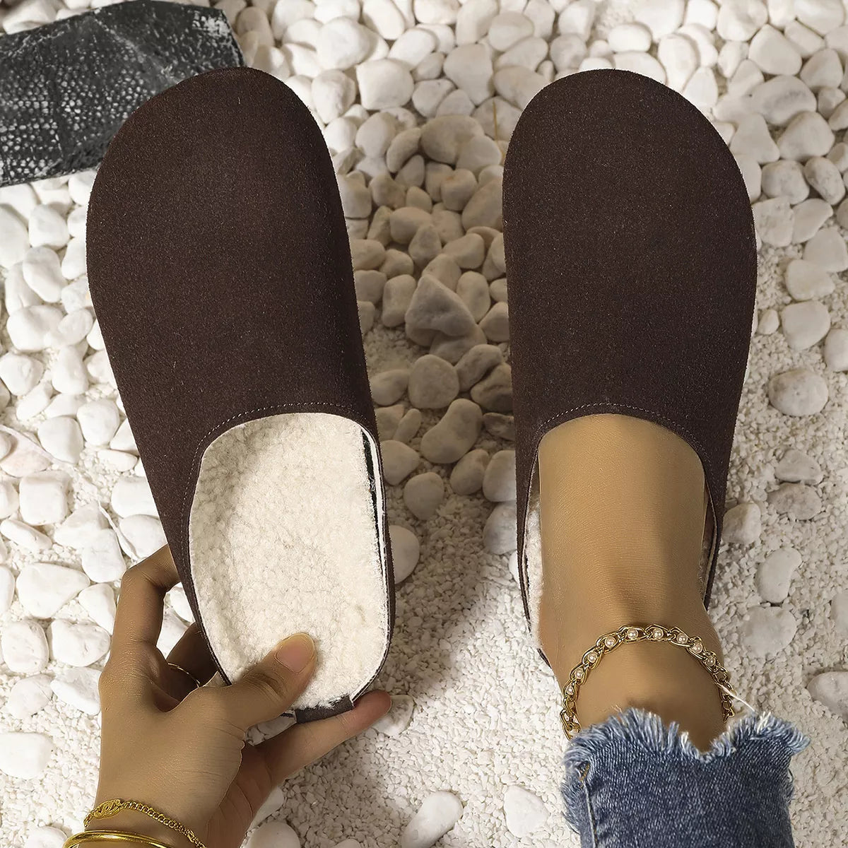 Round Toe Flats Slippers