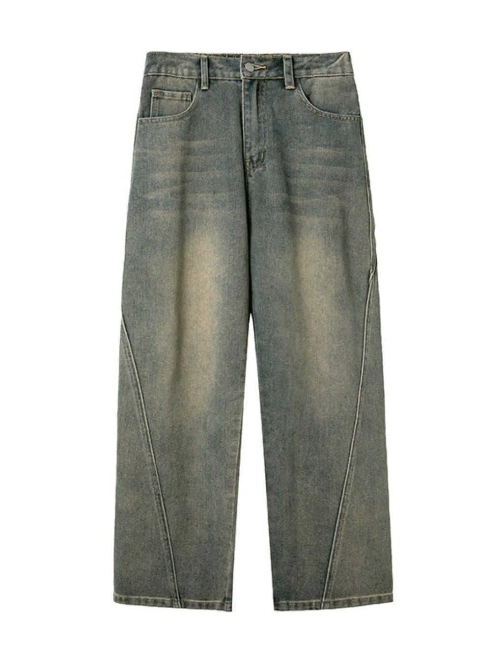 Men's Plus Size Wide Leg Jeans