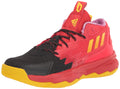 adidas Dame 8 Basketball Shoe Red/Team Yellow/Impact Orange 12.5 US Unisex Little Kid