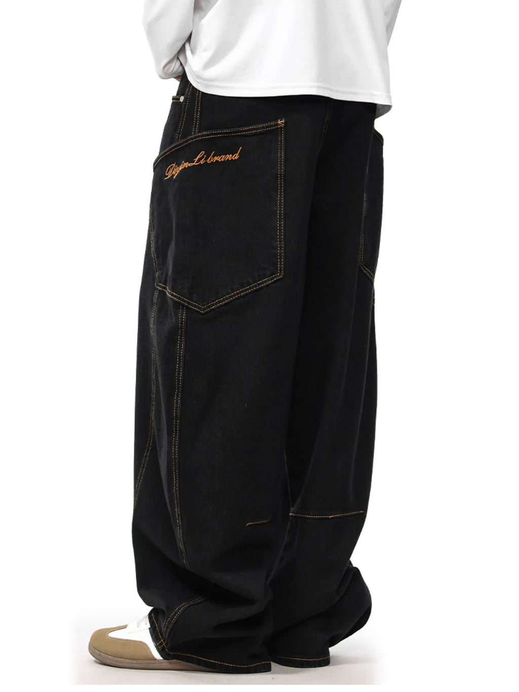 Men's Wide Leg Jeans