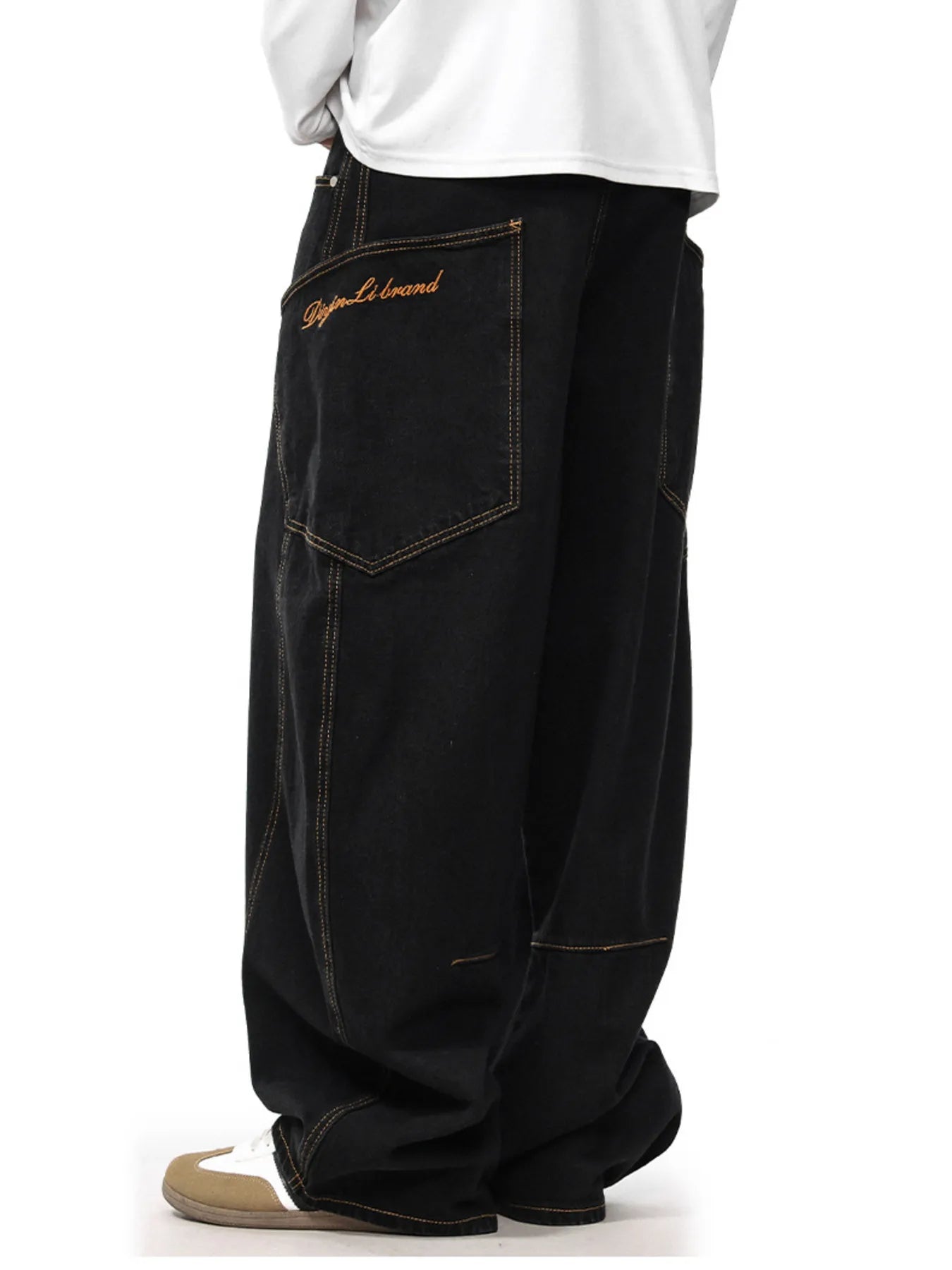 Men's Wide Leg Jeans