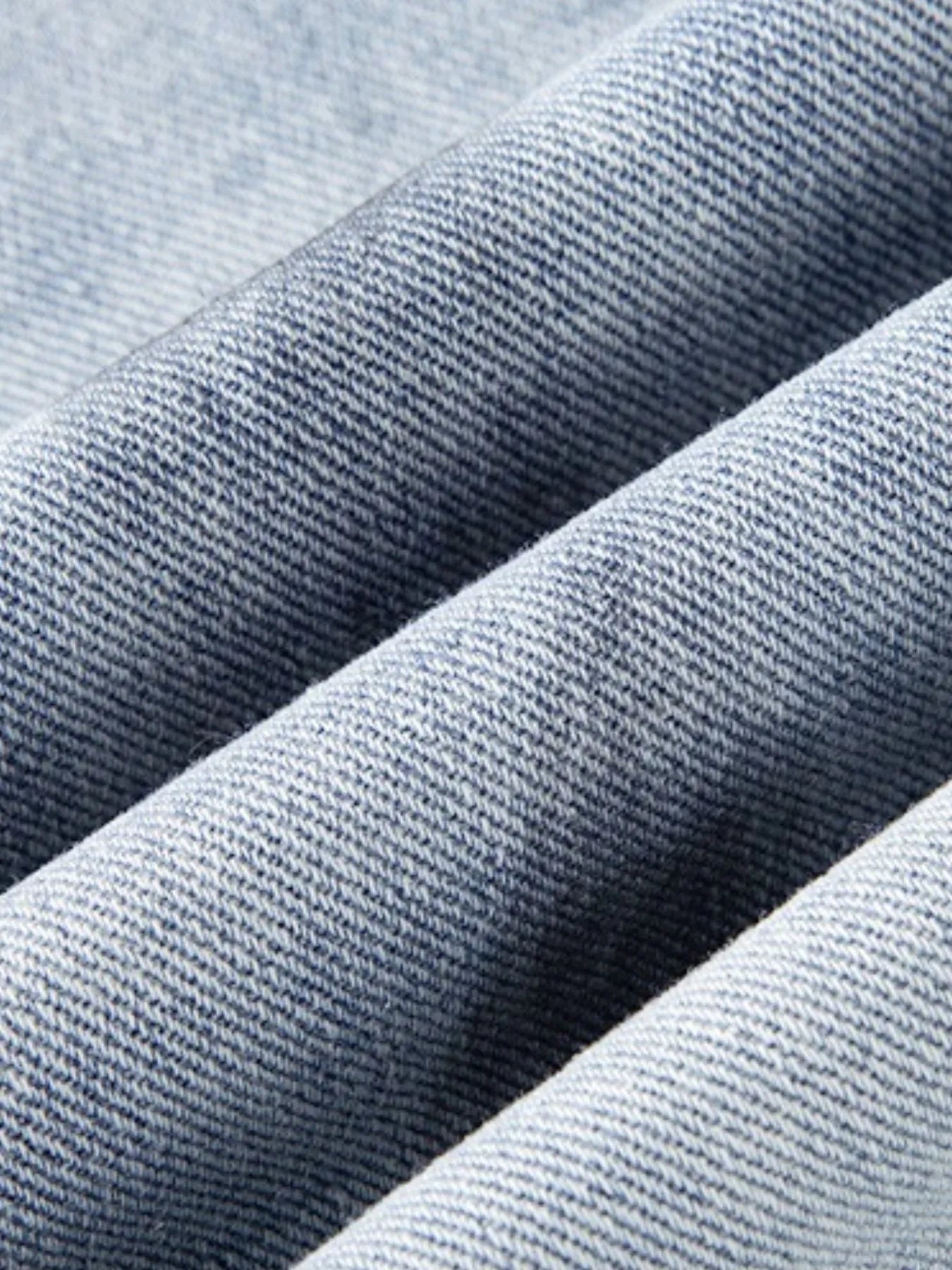 Men's Full Size Distressed Wide Leg Jeans Plus Size
