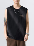 Men's Plus Size Round Neck Tank