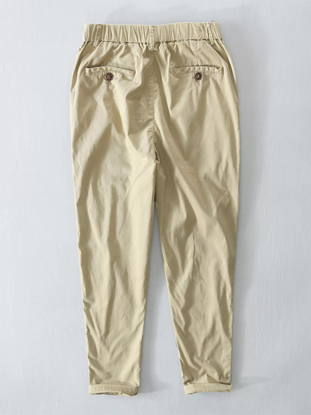 Men's Plus Size Casual Elastic Waist Pants