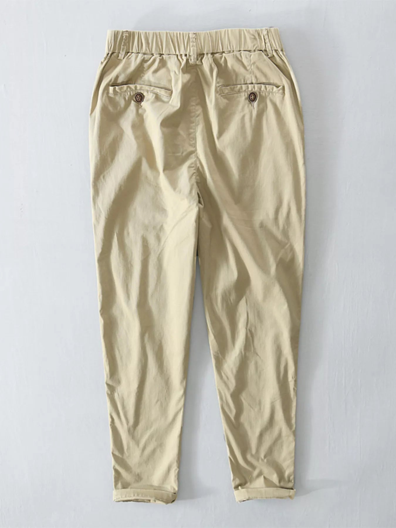 Men's Plus Size Casual Elastic Waist Pants