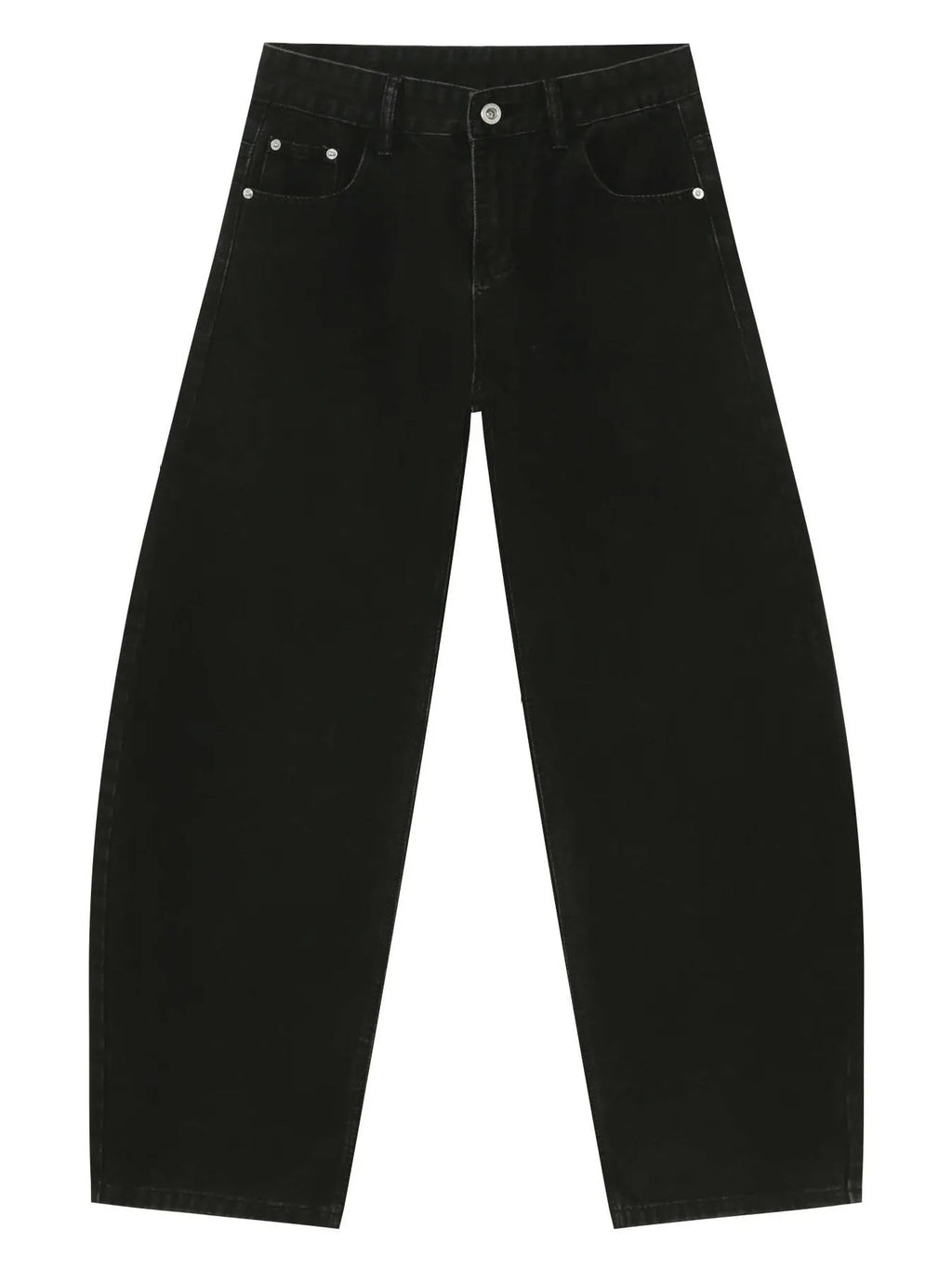Men's Wash Wide Leg Jeans