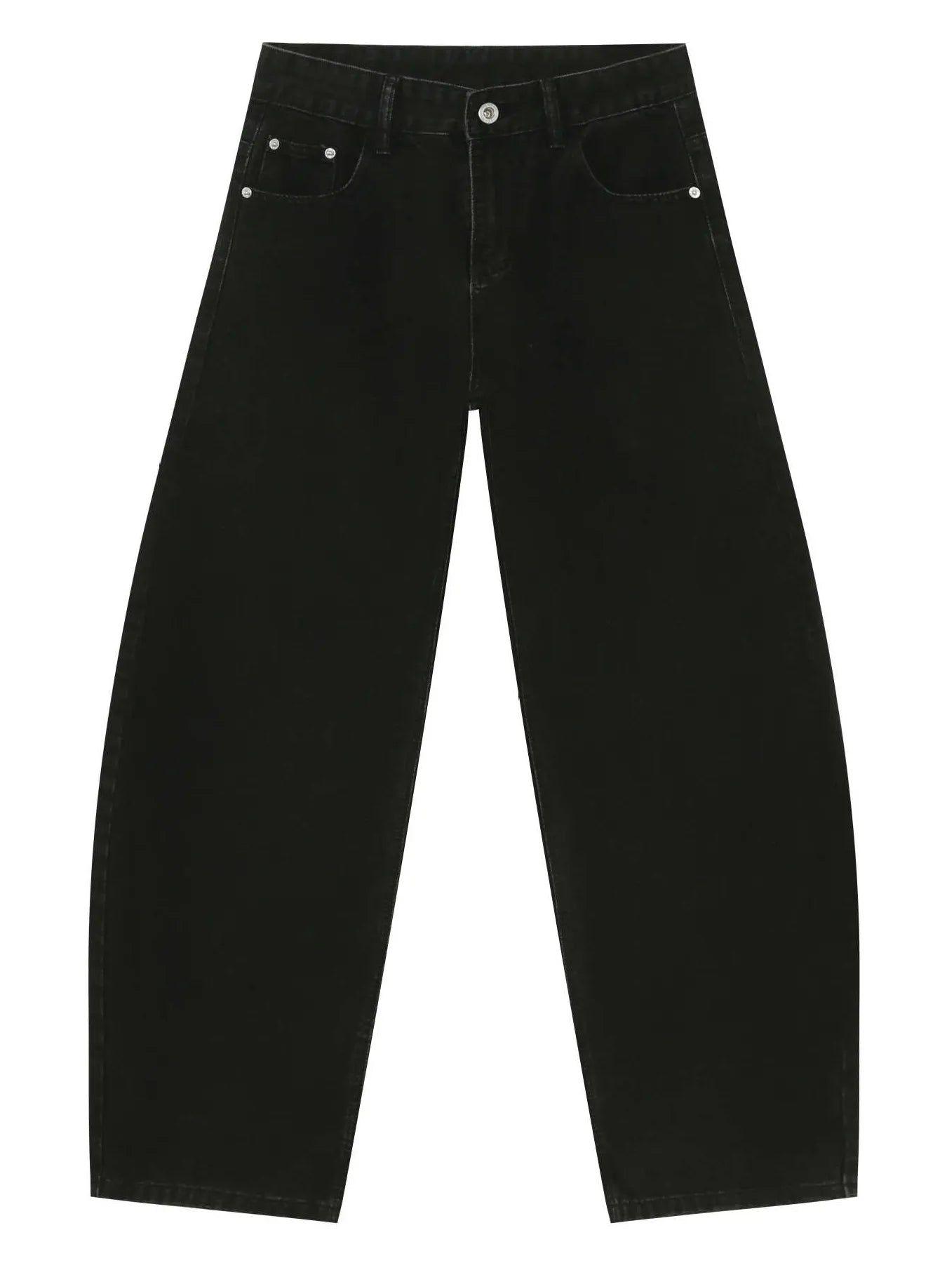 Men's Wash Wide Leg Jeans