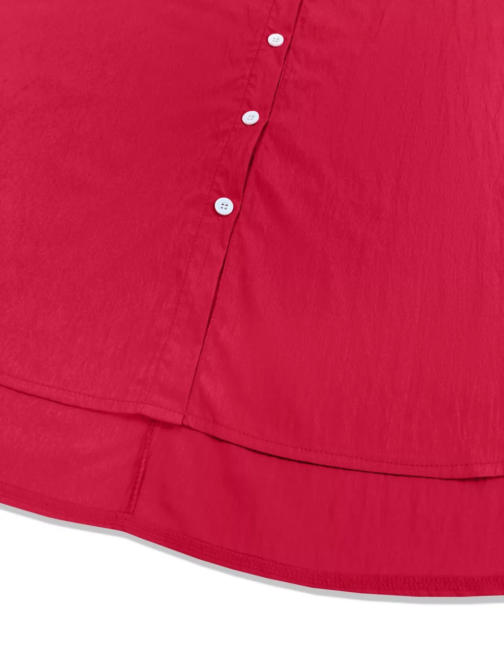 Button Front Shirt and Shorts Set