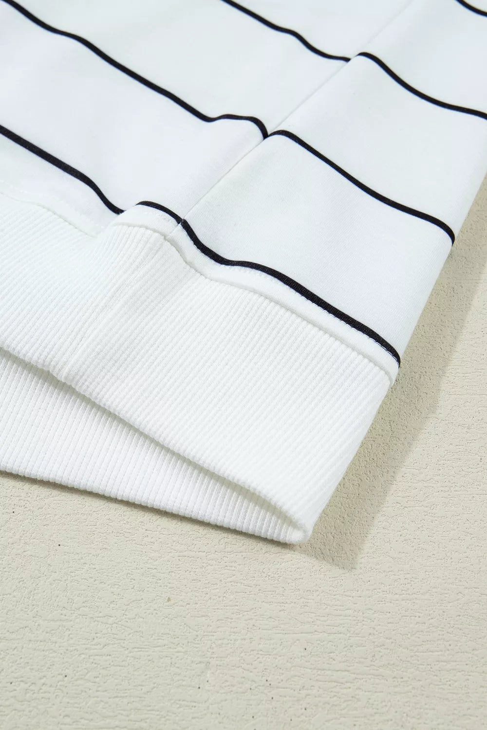 Stripe Color Block Zip V Neck Sleeveless Top
