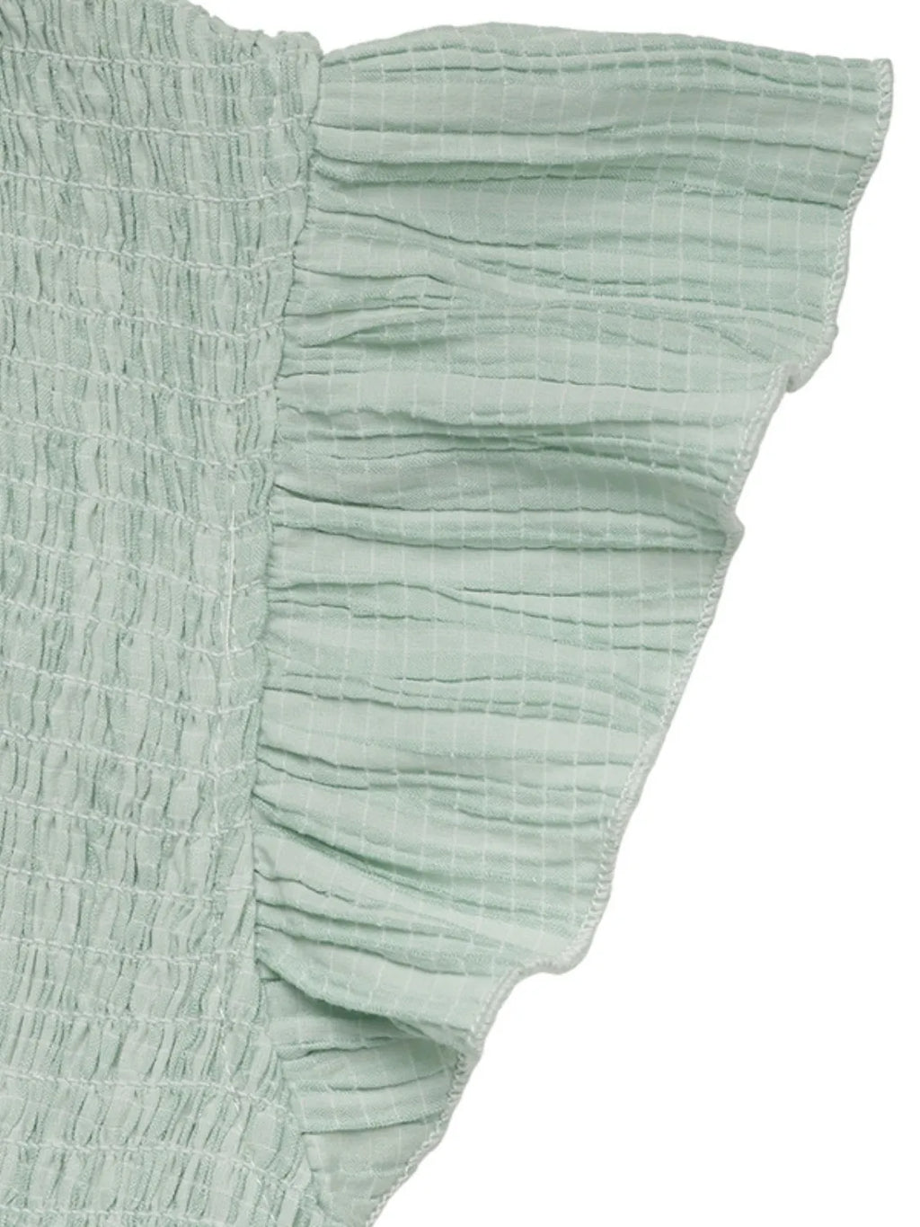 V-Neck Ruffled Cap Sleeve Dress