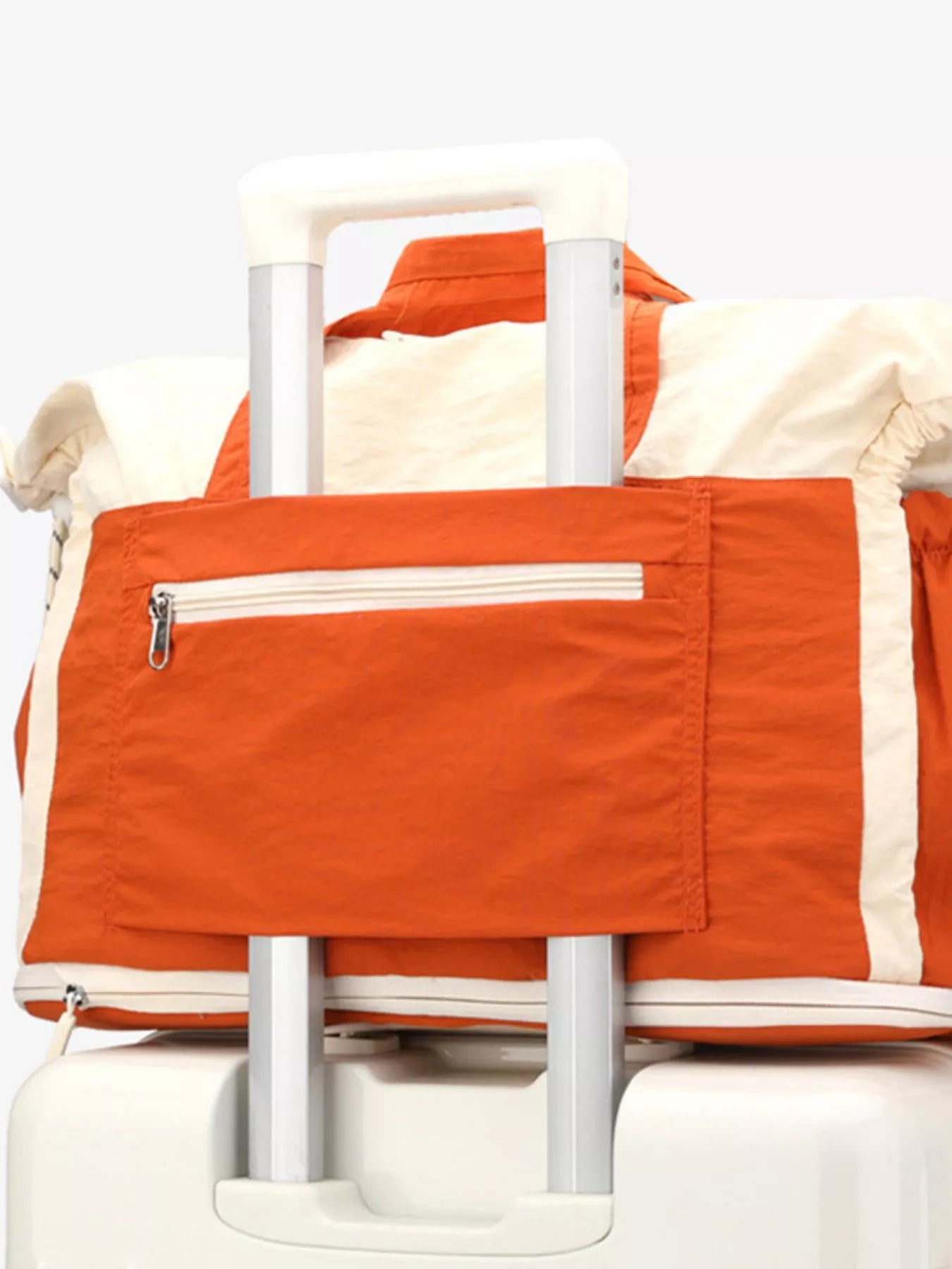 Color-Block Travel Bag