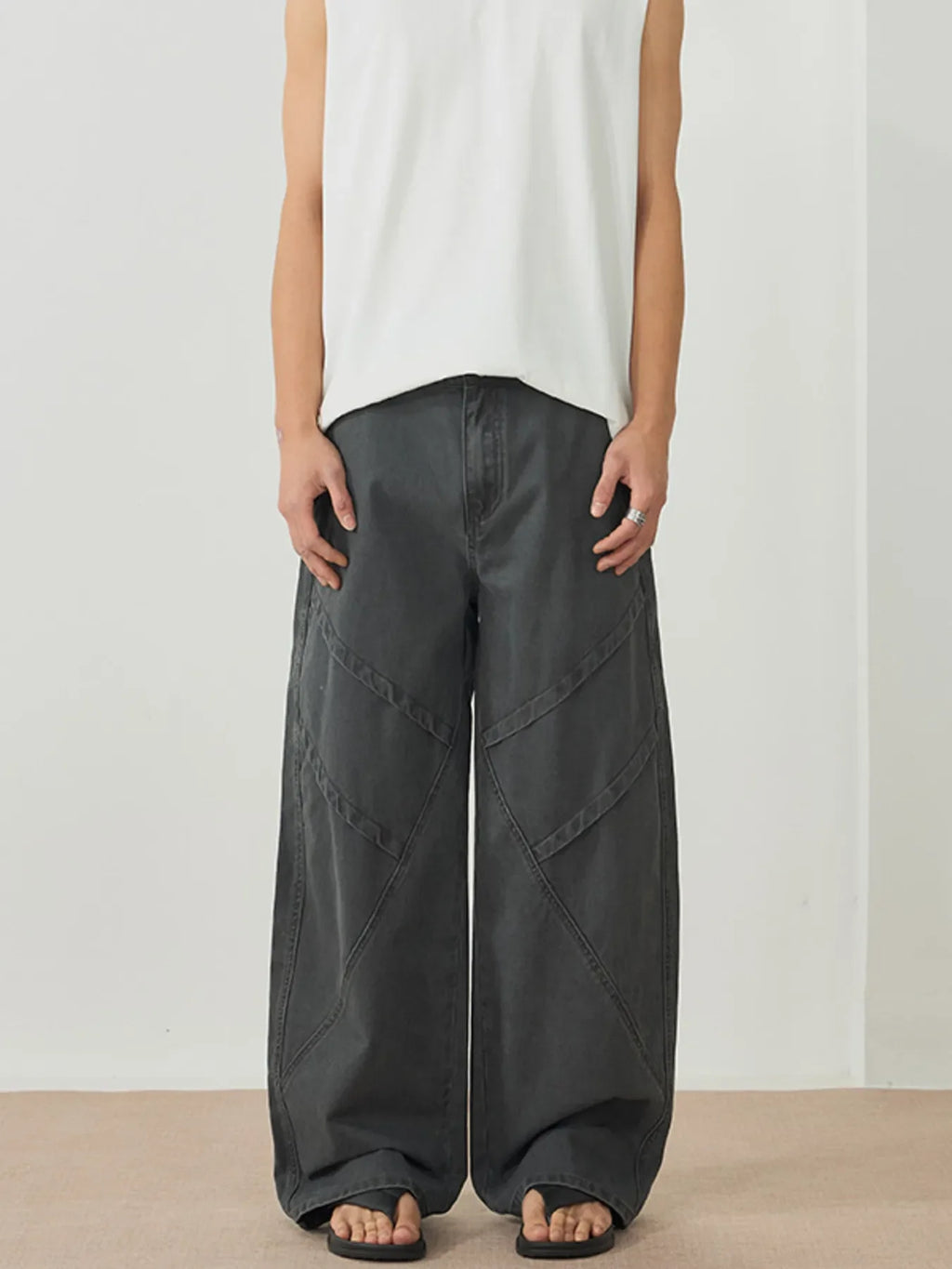 Men's Wide Leg Pants