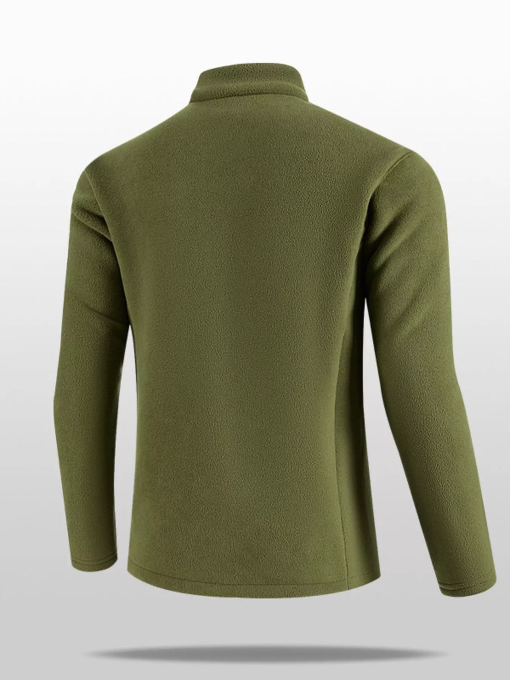 Men's Plus Size Zip Up Long Sleeve Jacket