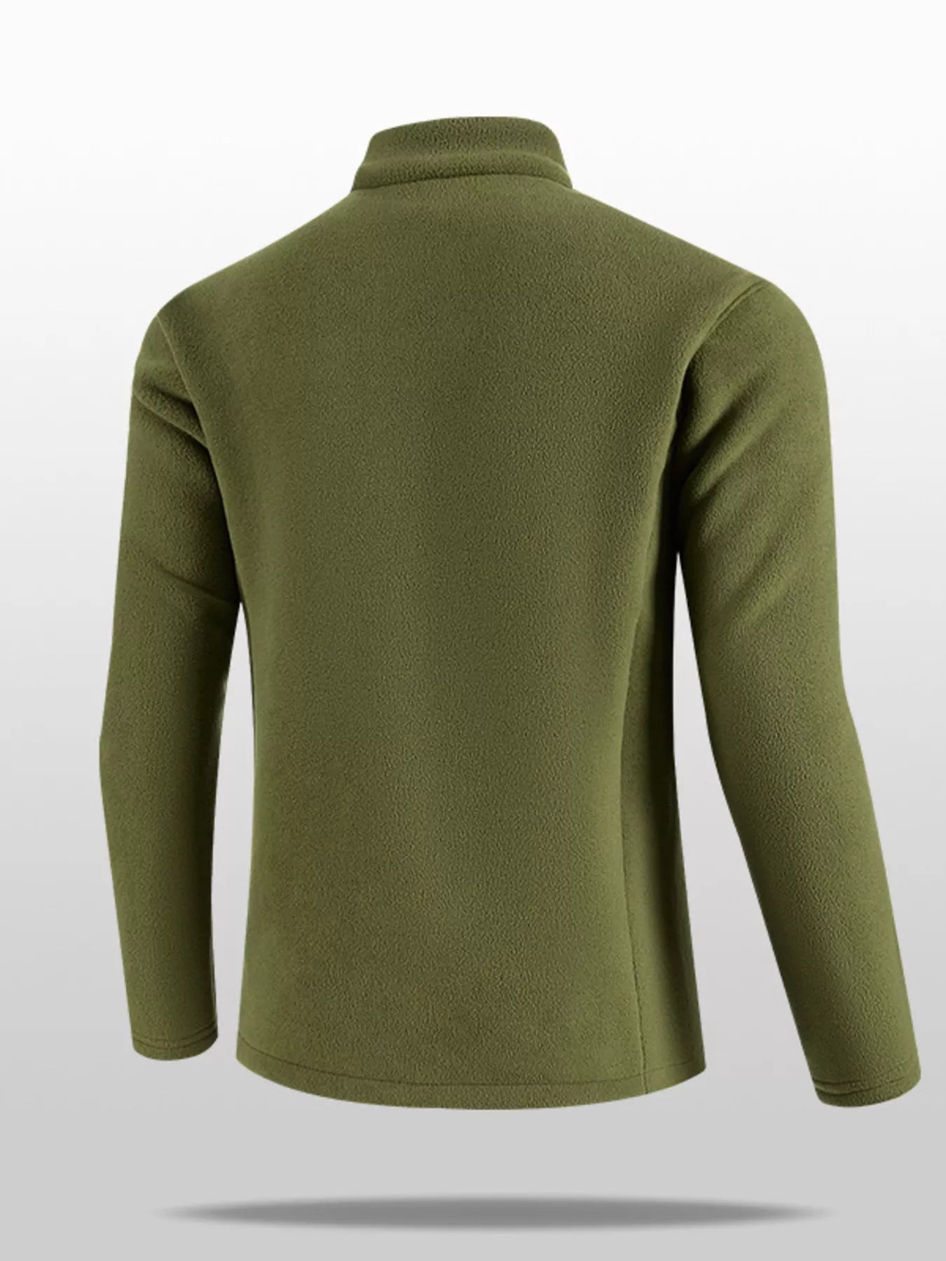Men's Plus Size Zip Up Long Sleeve Jacket
