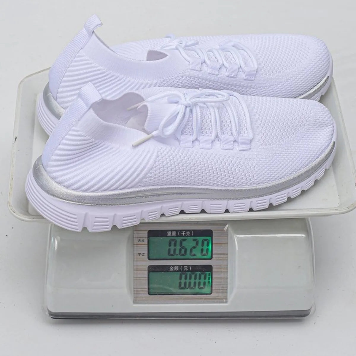 Breathable Mesh Lace Up Athletic