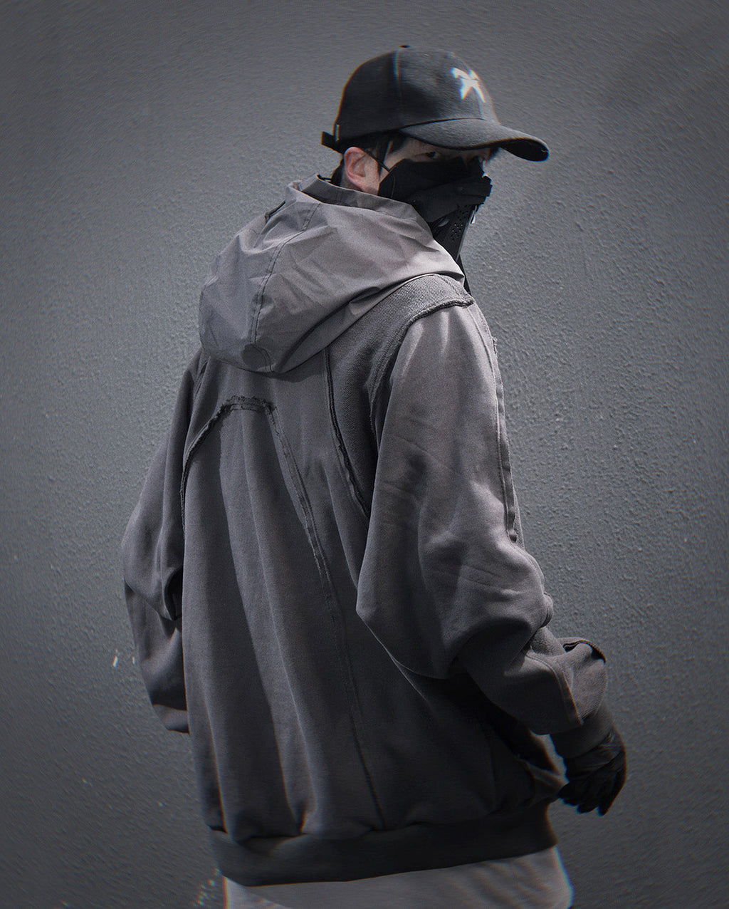 HiH56 Grey NX Hoodie