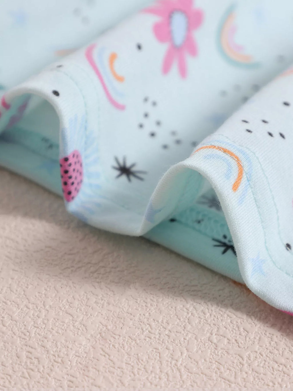Children's Floral Print Spaghetti Strap A-Line Dress