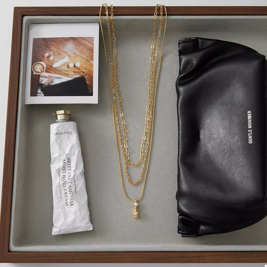 Three Layered Pendant Necklace