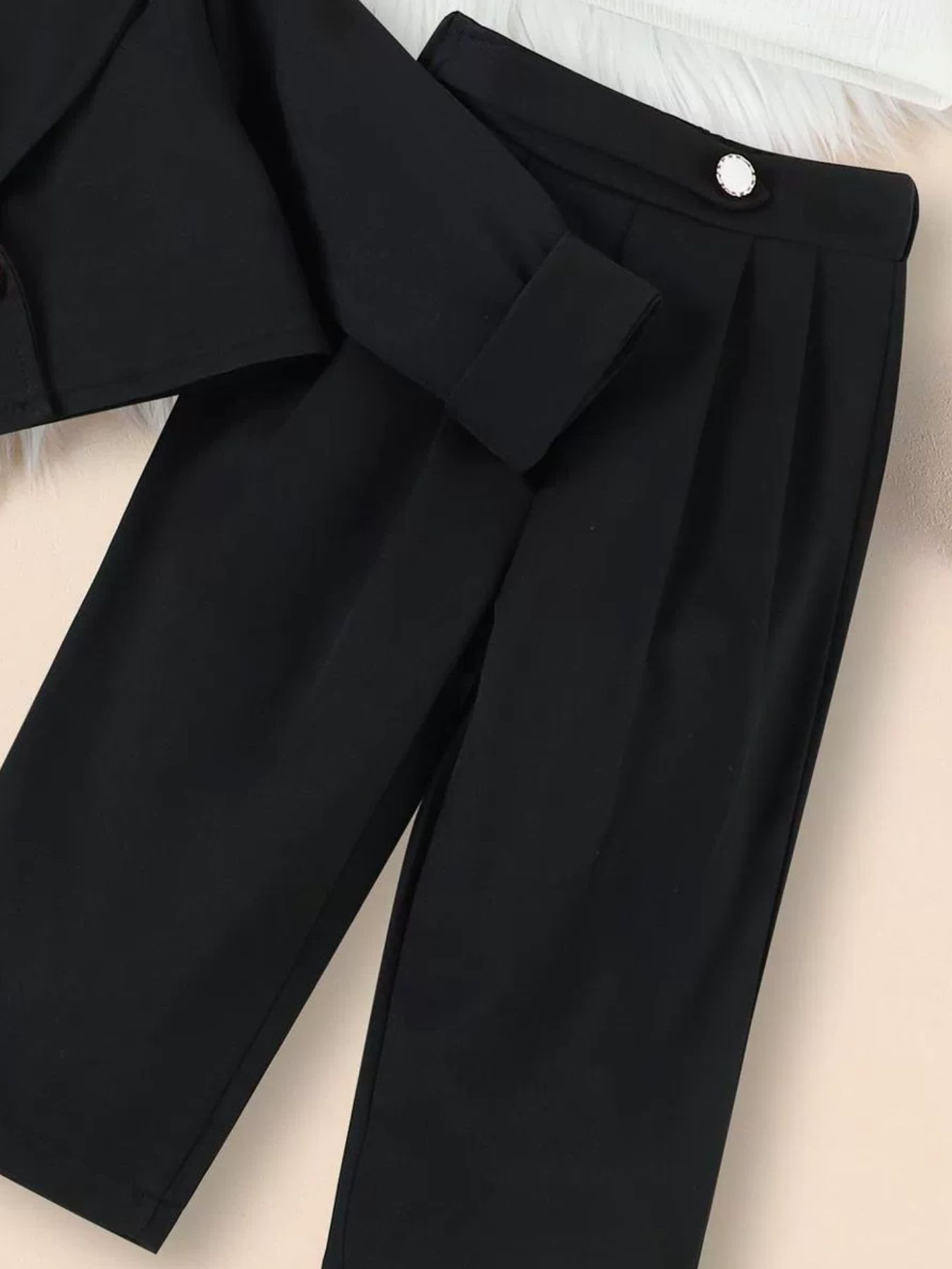 Children's Cami & One Button Blazer & Pants Set