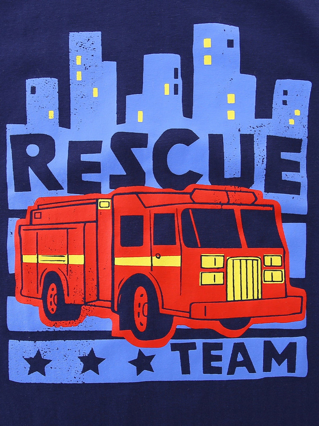 Children's Rescue Team Graphic Short Sleeve T-Shirt