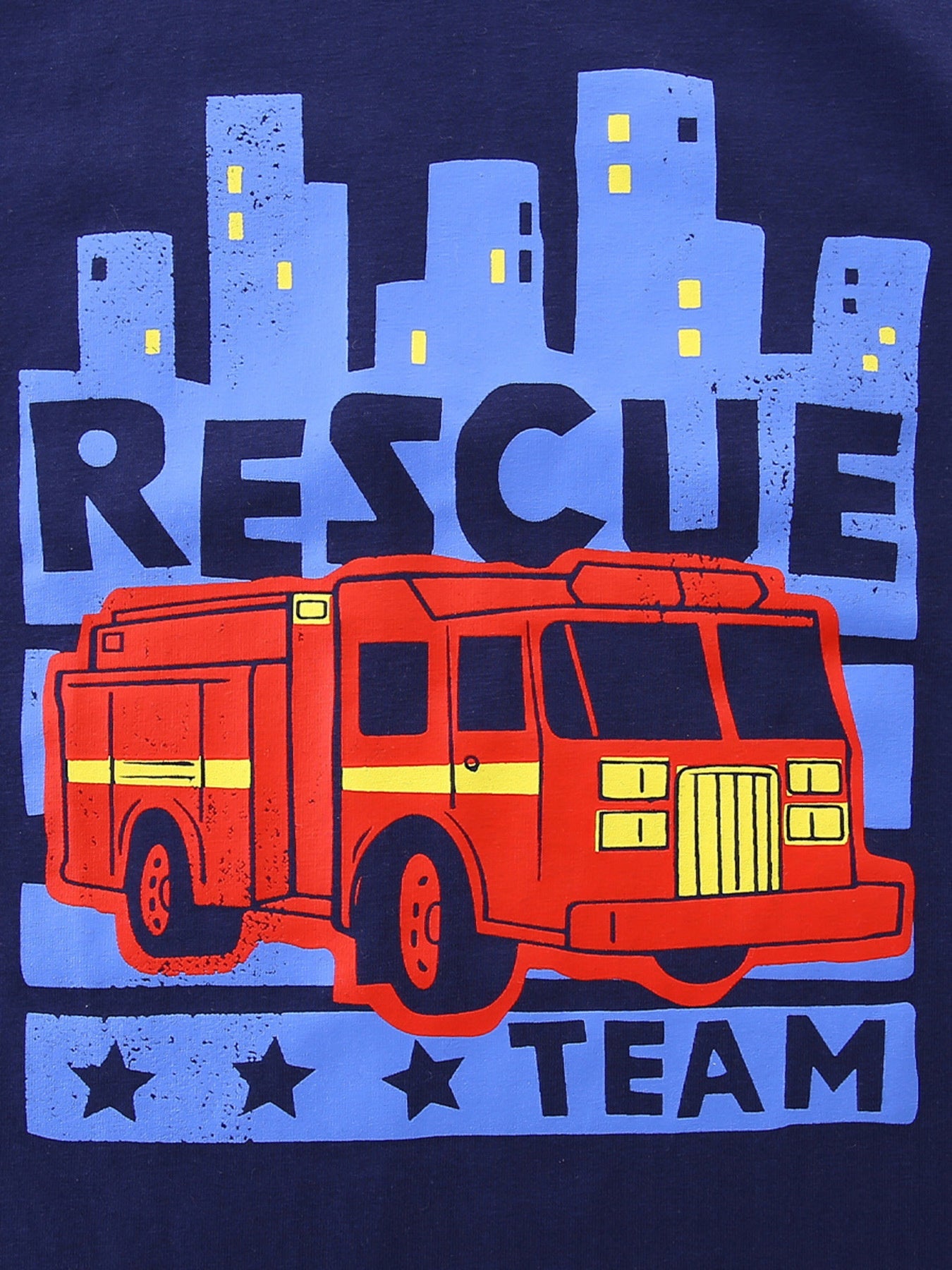 Children's Rescue Team Graphic Short Sleeve T-Shirt