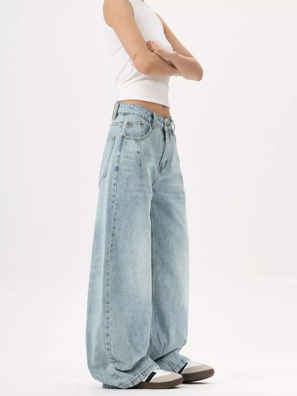 Men's Wide Leg Jeans