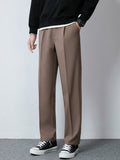 Men's Plus Size Wide Leg Casual Pants