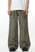 Men's Wide Leg Cargo Pants