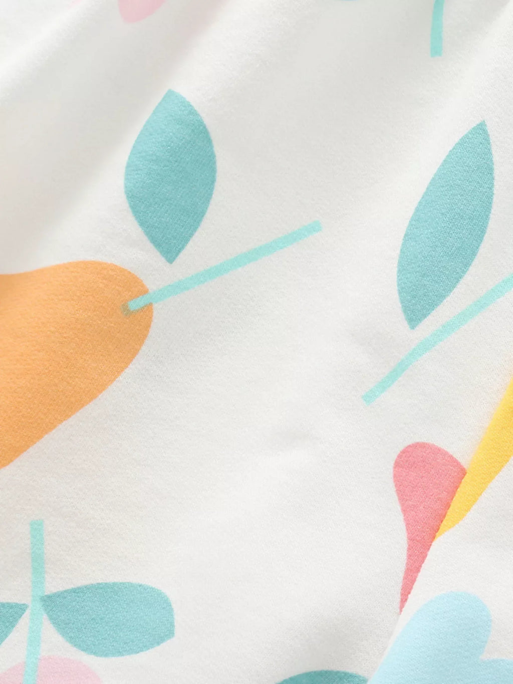 Children's Floral Print Tee and Shorts Set