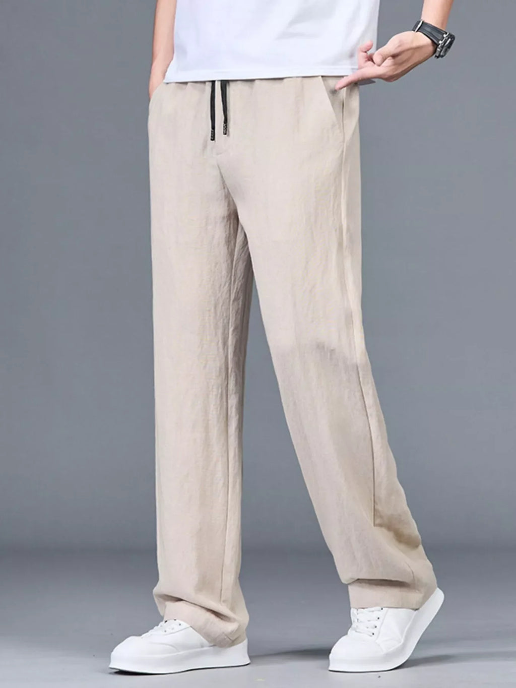 Men's Plus Size Lightweight Casual Pants