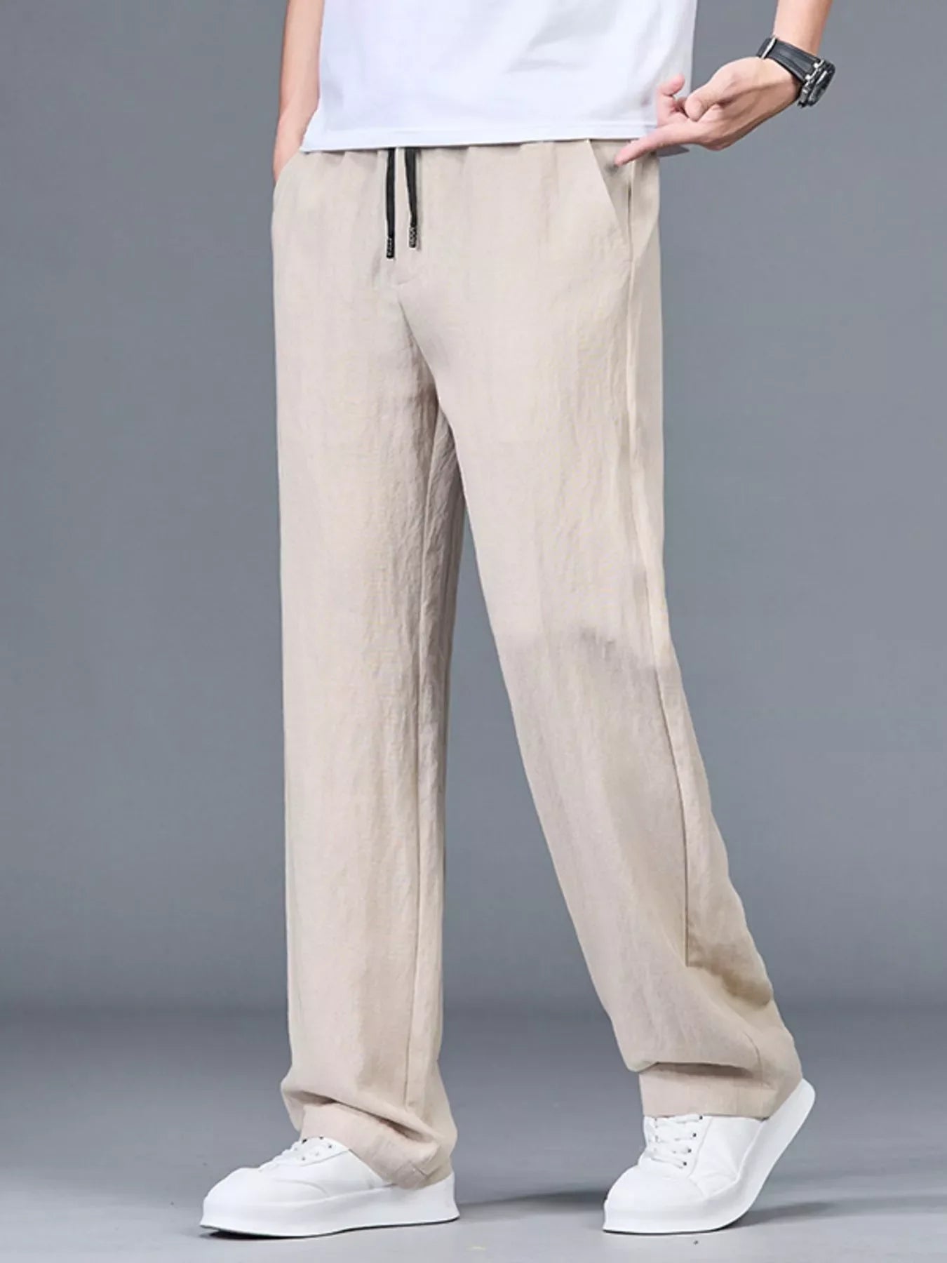Men's Plus Size Lightweight Casual Pants