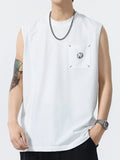 Men's Plus Size Round Neck Tank