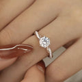 1 Carat 925 Sterling Silver Moissanite Ring