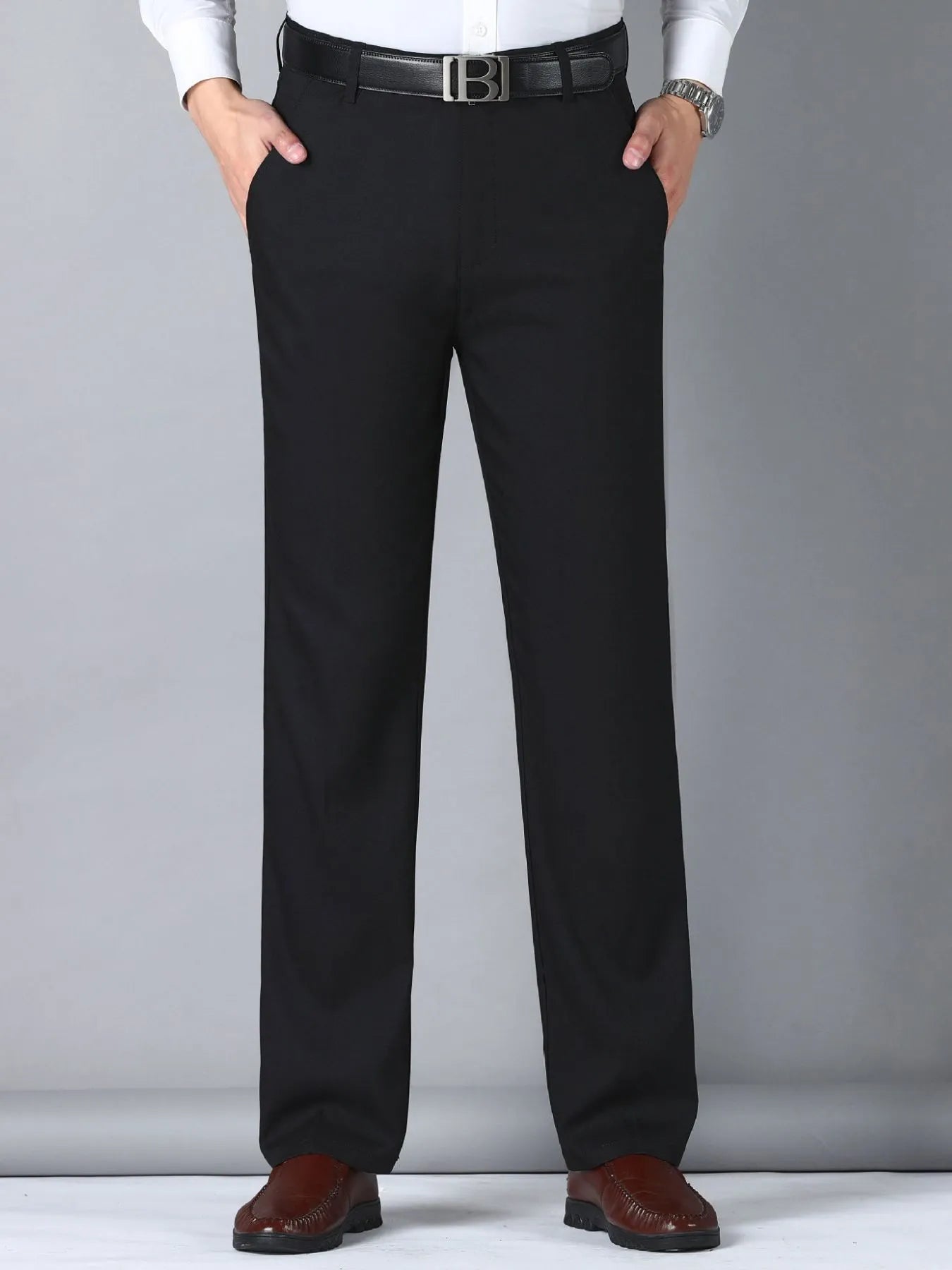 Men's Pocketed Loose Fit Pants